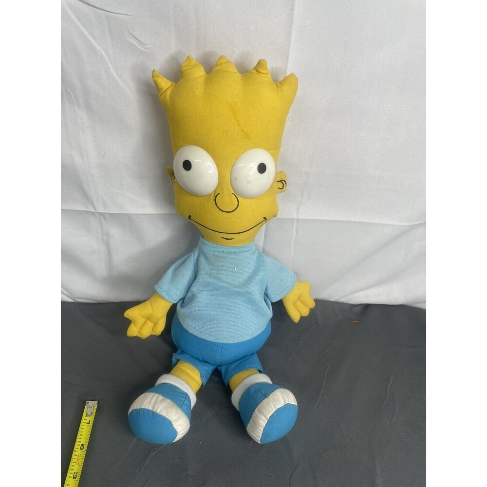 Bart Simpson Plush Rag Doll 1990 20th Century Fox The Simpsons Stuffed Toy VTG